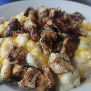 a plate of food on a table