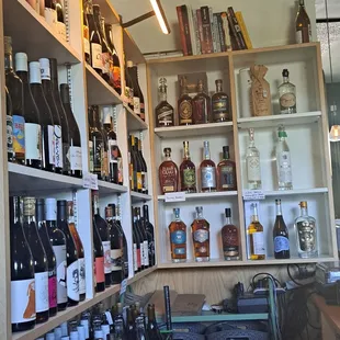 Booze wall