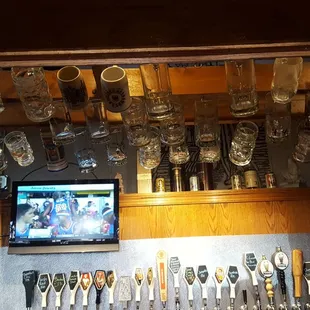 Good selection of beers on tap