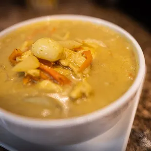 Yellow curry chicken