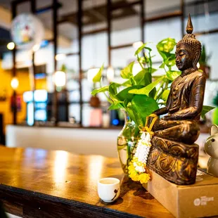 interior, sushi and sashimi