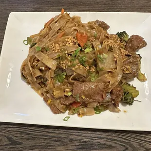 Beef Drunken Noodles