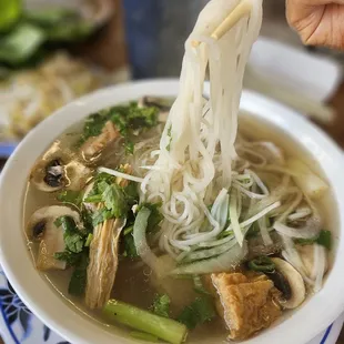 Pho Noodle pull