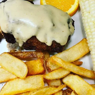 Chicken Cordon Bleu special.