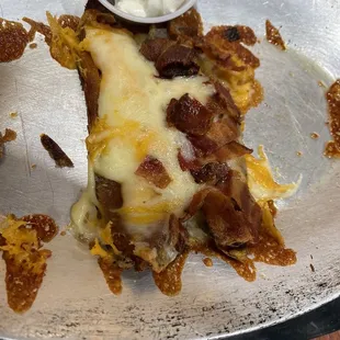 Potato Skins very well done.