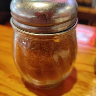 Old bay along side the salt and pepper. Now that&apos;s MD style.