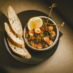 Gambas al Ajillo
Ruby Red Shrimp, Shishito Peppers