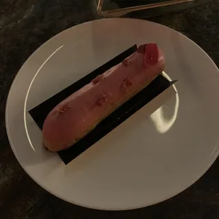 Strawberry Rose Eclair
