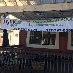 Store Front of Thyme