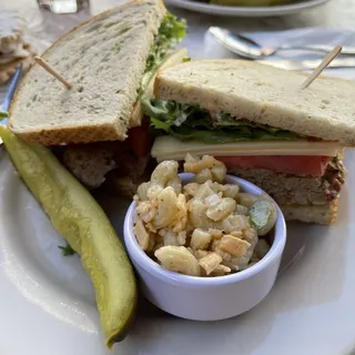 Whole old Fashioned Turkey Meatloaf Sandwich