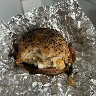 bacon egg &amp; cheese 10/10 bread was so good