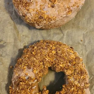 Donut of the day - cinnamon toast crunch