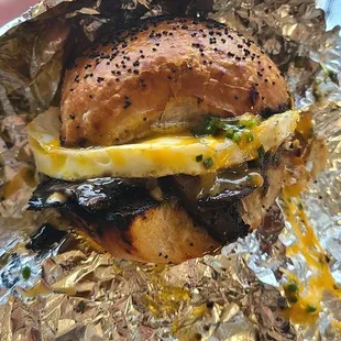 Roasted Mushroom Sandwich