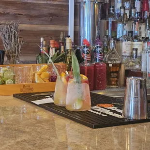 Fancy drinks
