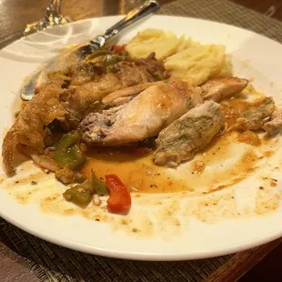 Pan seared chicken