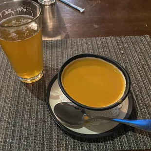 Smoked tomato bisque. Unique flavor and very good!
