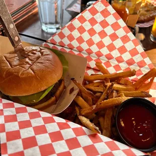 Black and Blue Burger