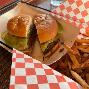 Black and Blue Burger