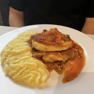 Pan Roasted Thyme Chicken