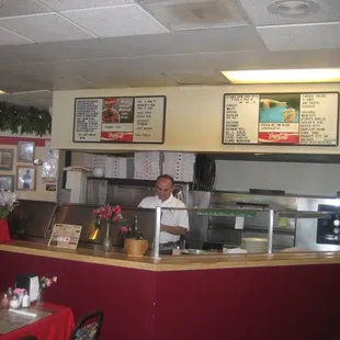 this is the owner his wife is not there today i guess