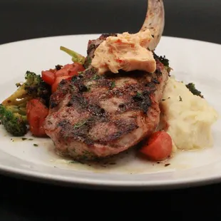 Marinated Bone in pork chop