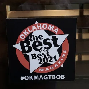 the best of the best award