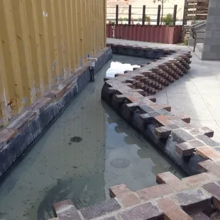 What I believe is supposed to eventually be a fountain