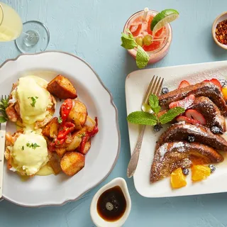 Smoked Salmon Benedict Brunch