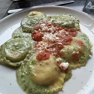 Dinner Portobello Ravioli