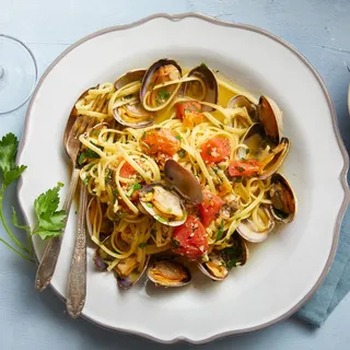 Dinner Linguine Alle Vongole