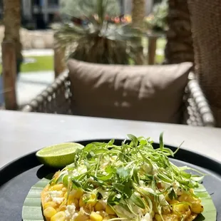 Corn Tostada