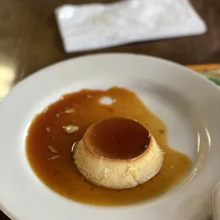 Vanilla flan
