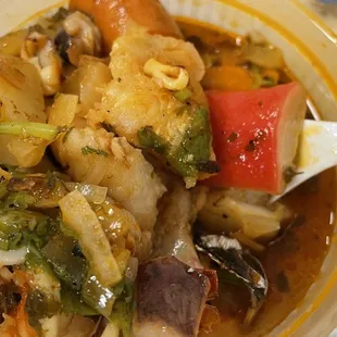 7 Mares Seafood Soup