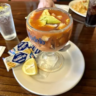 Shrimp Cocktail with Octopus