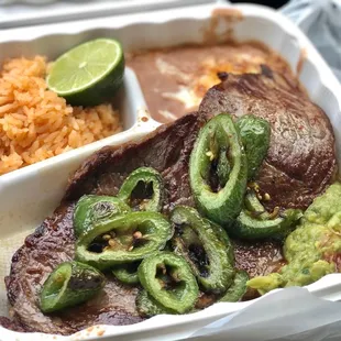Carne Asada Plate