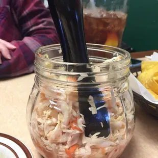 Fermented coleslaw, aka Salvadoran kimchi