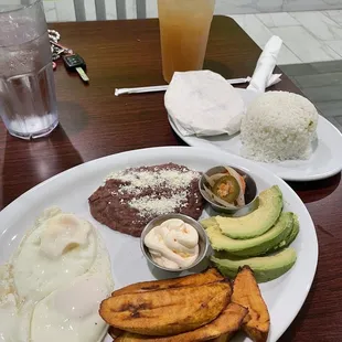Honduran breakfast
