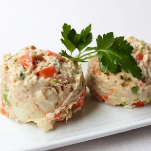 a close up of a plate of food