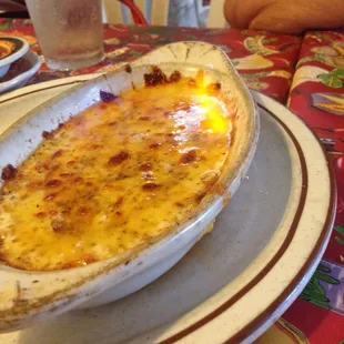 Queso con tequila. It&apos;s flaming. What more could you want?