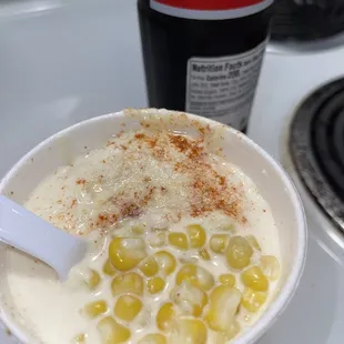 Elote &amp; Mexican Coca Cola