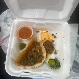 Street tacos are fire