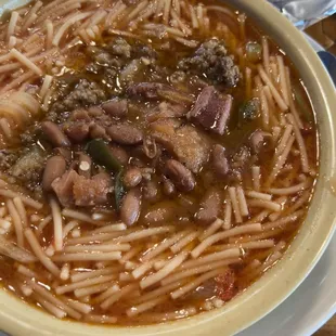 Fideo Loco soup