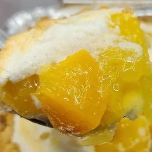 Peach and Pineapple pie.