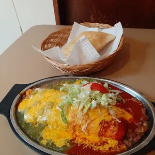 Bean and Rice Burrito