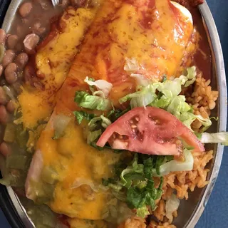 #1. Carne Adovada Burrito Thursday Lunch Special