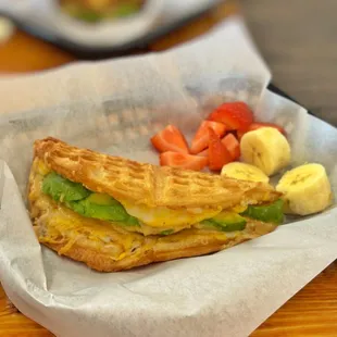 Avocado Grilled Cheese