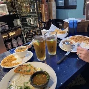 They got modelo so at least I got that going for us.