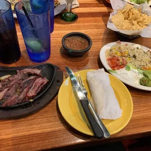 Beef Fajitas