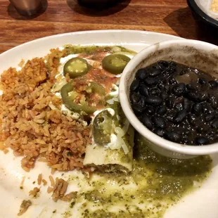 Enchiladas Verde