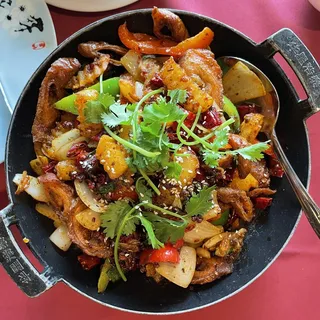 Hot & Spicy Pork Intestines